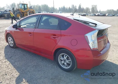 2011 Toyota Prius Three from USA, damaged, VIN JTDKN3DUXB1430186